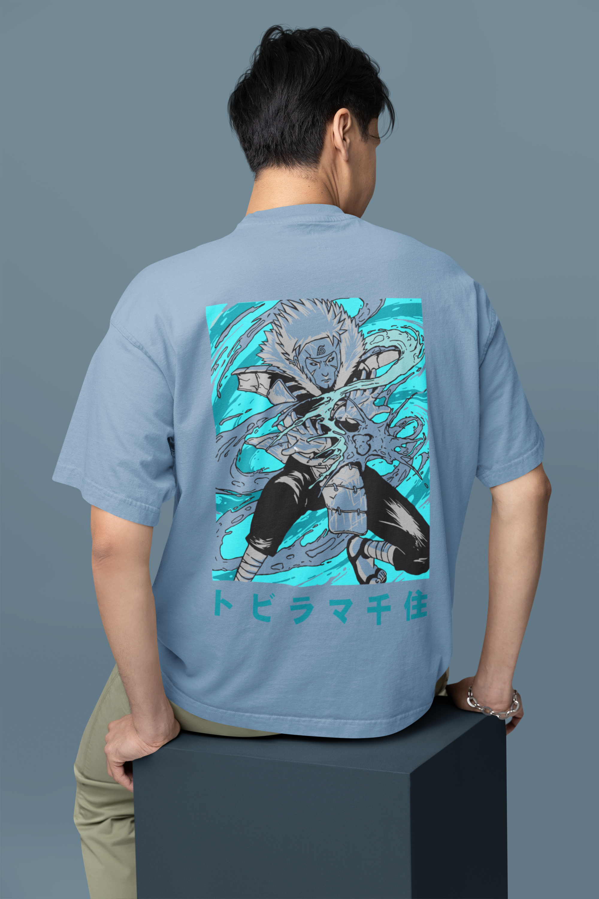 Tobirama Senju: Senju clan Oversized T-Shirt