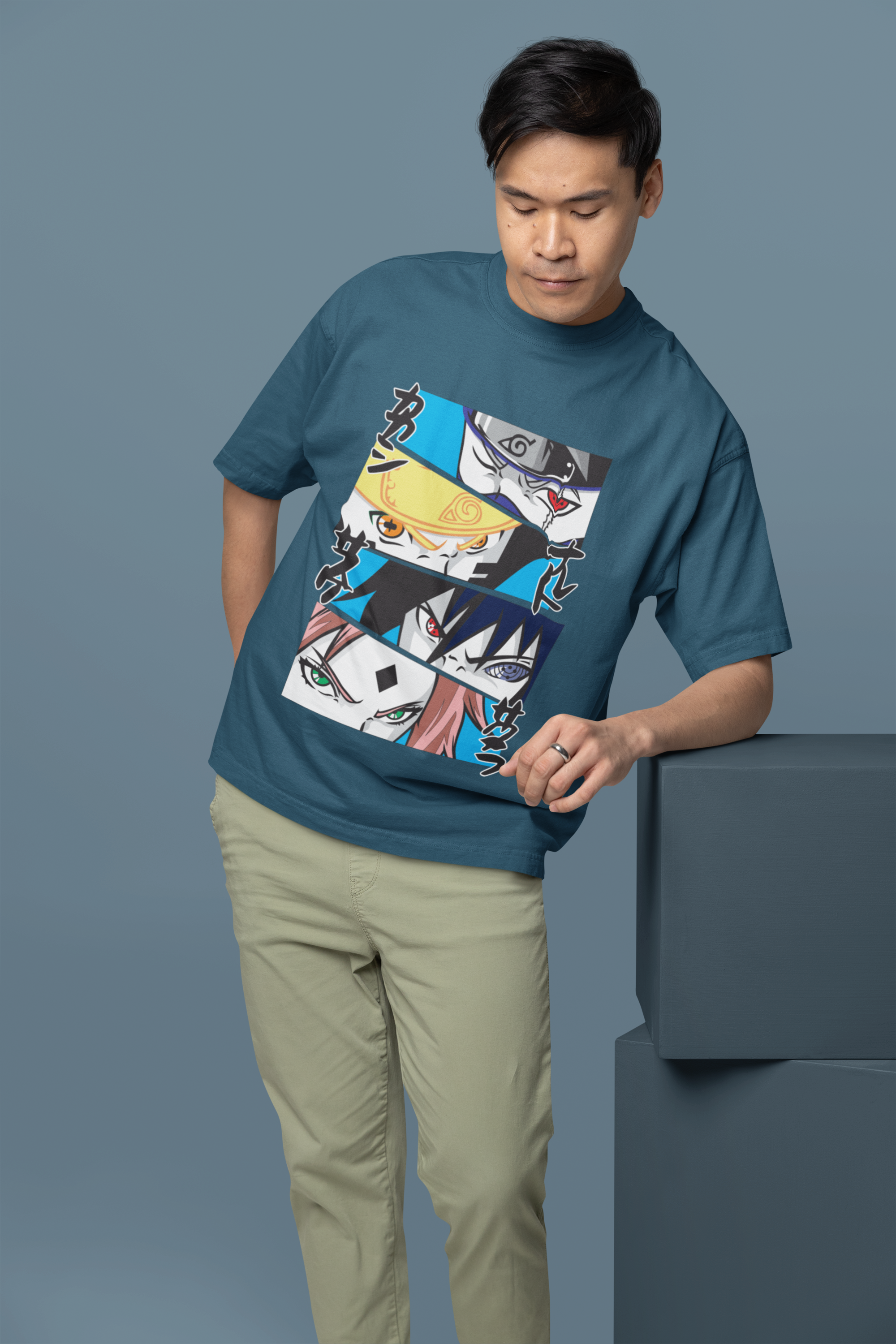 Naruto: Team 07 Oversized T-Shirt