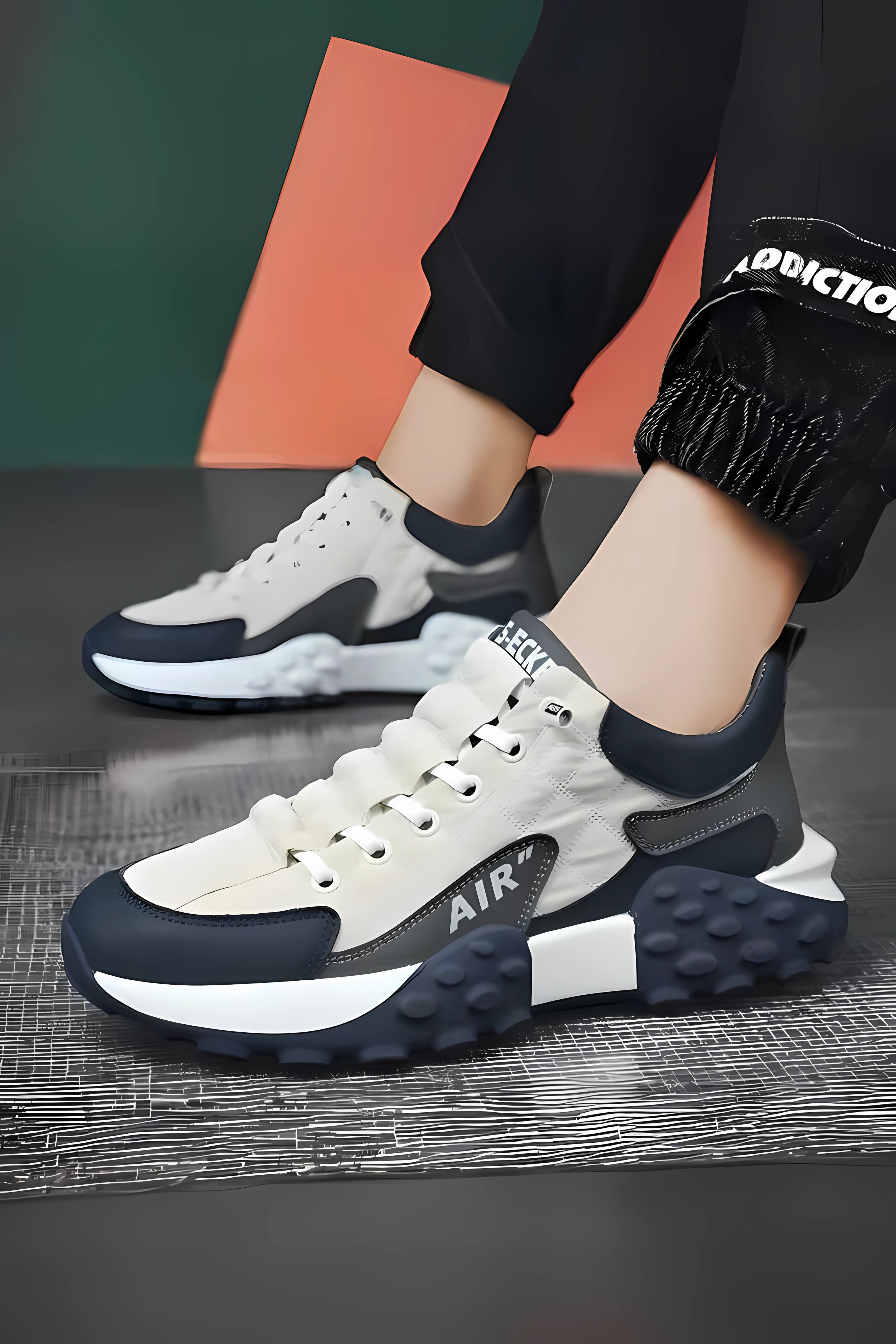 Men's Casual Shoes Thick Base Sneakers