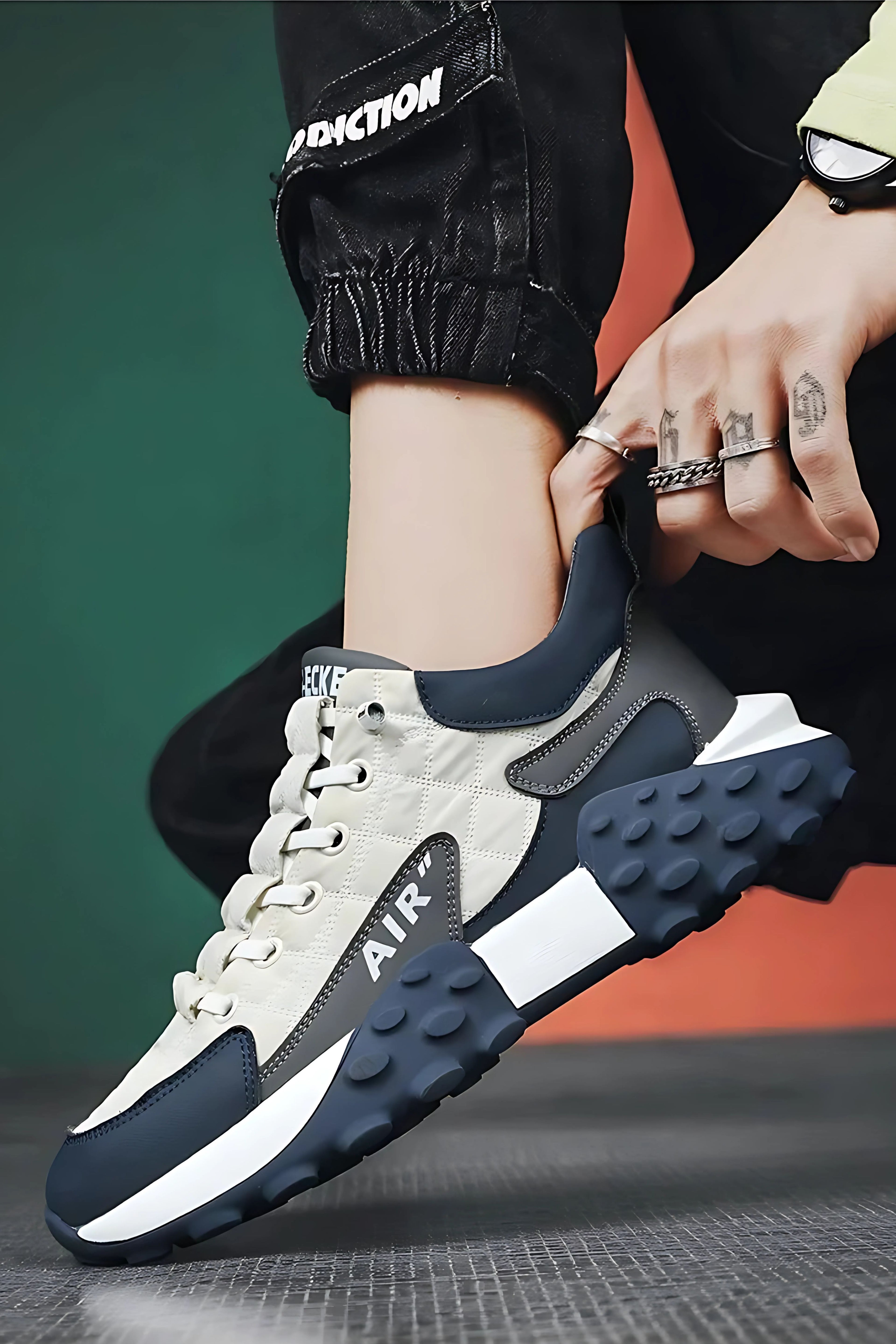 Men's Casual Shoes Thick Base Sneakers