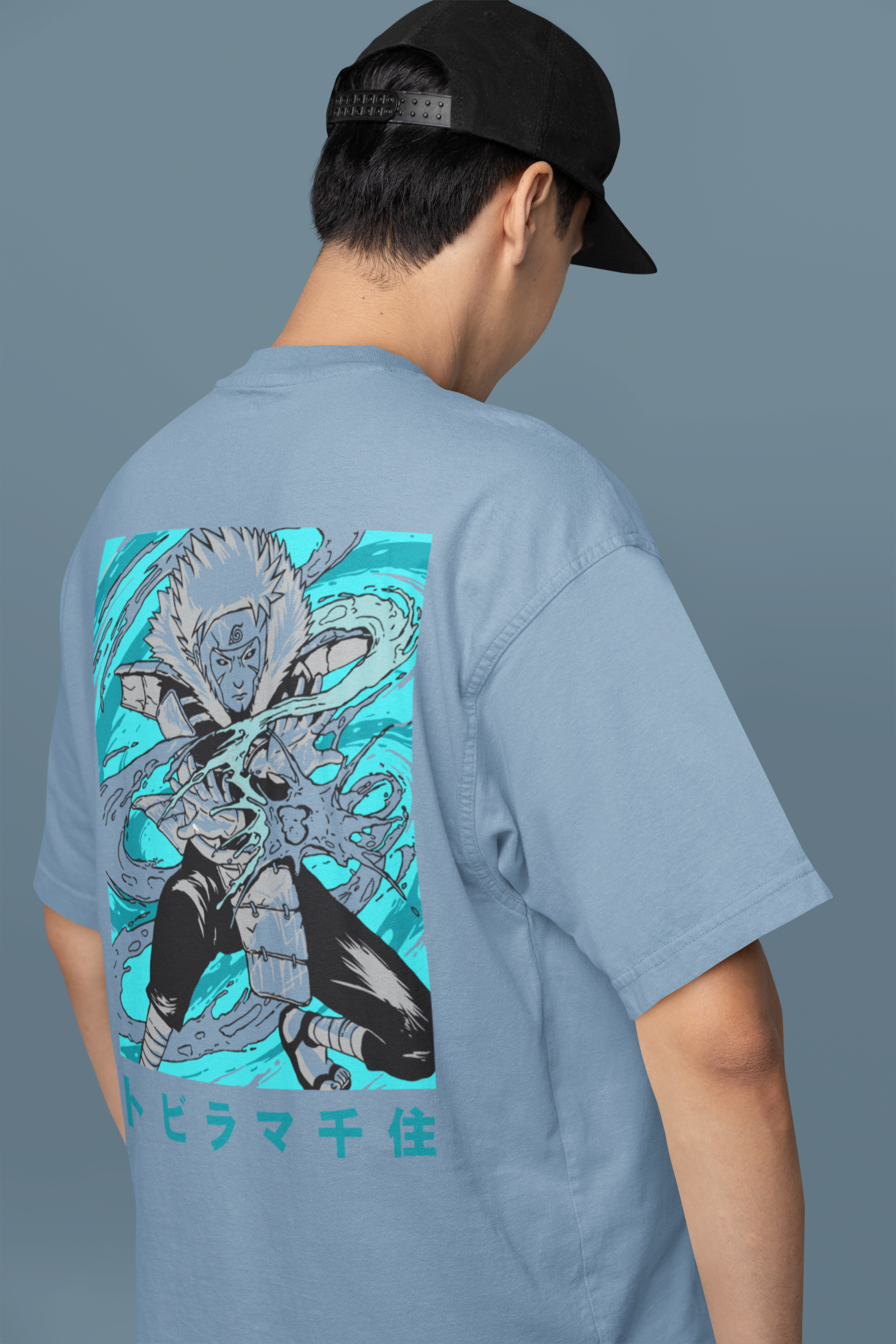 Tobirama Senju: Senju clan Oversized T-Shirt