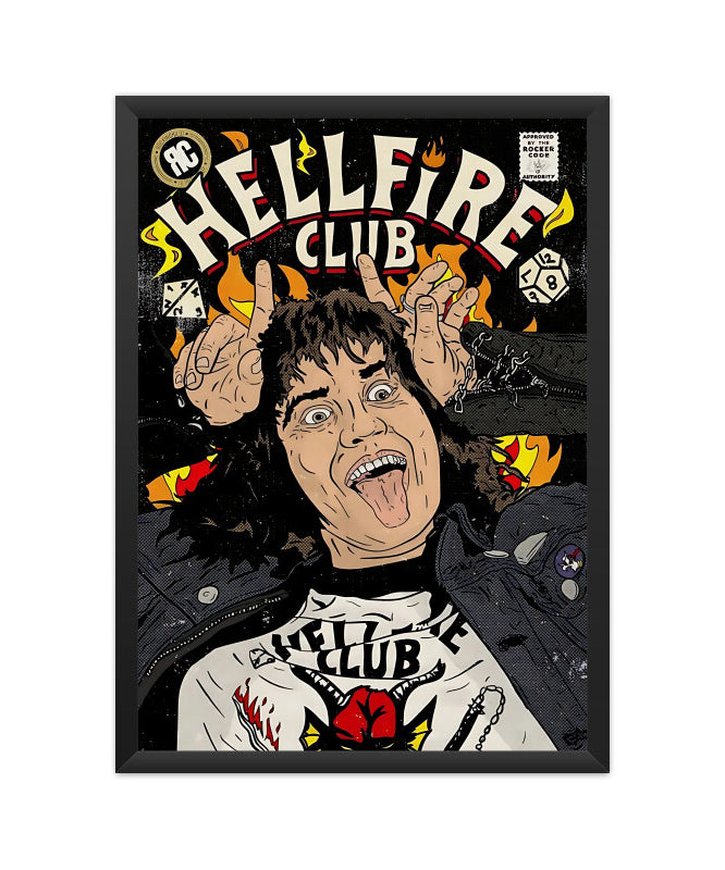 Eddie Munson - Stranger Things Collector's Edition Poster