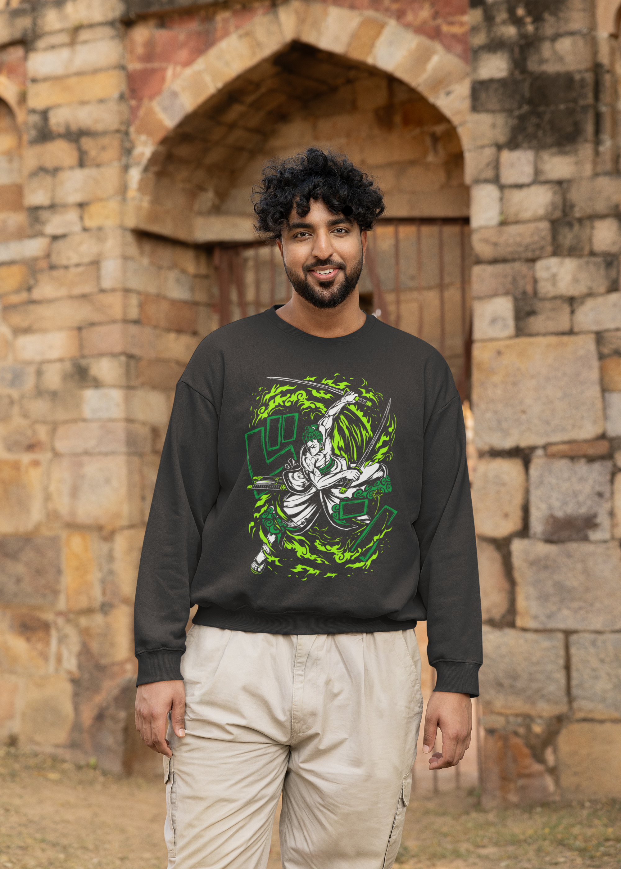 One Piece: Ronoroa Zoro Men's Sweatshirt