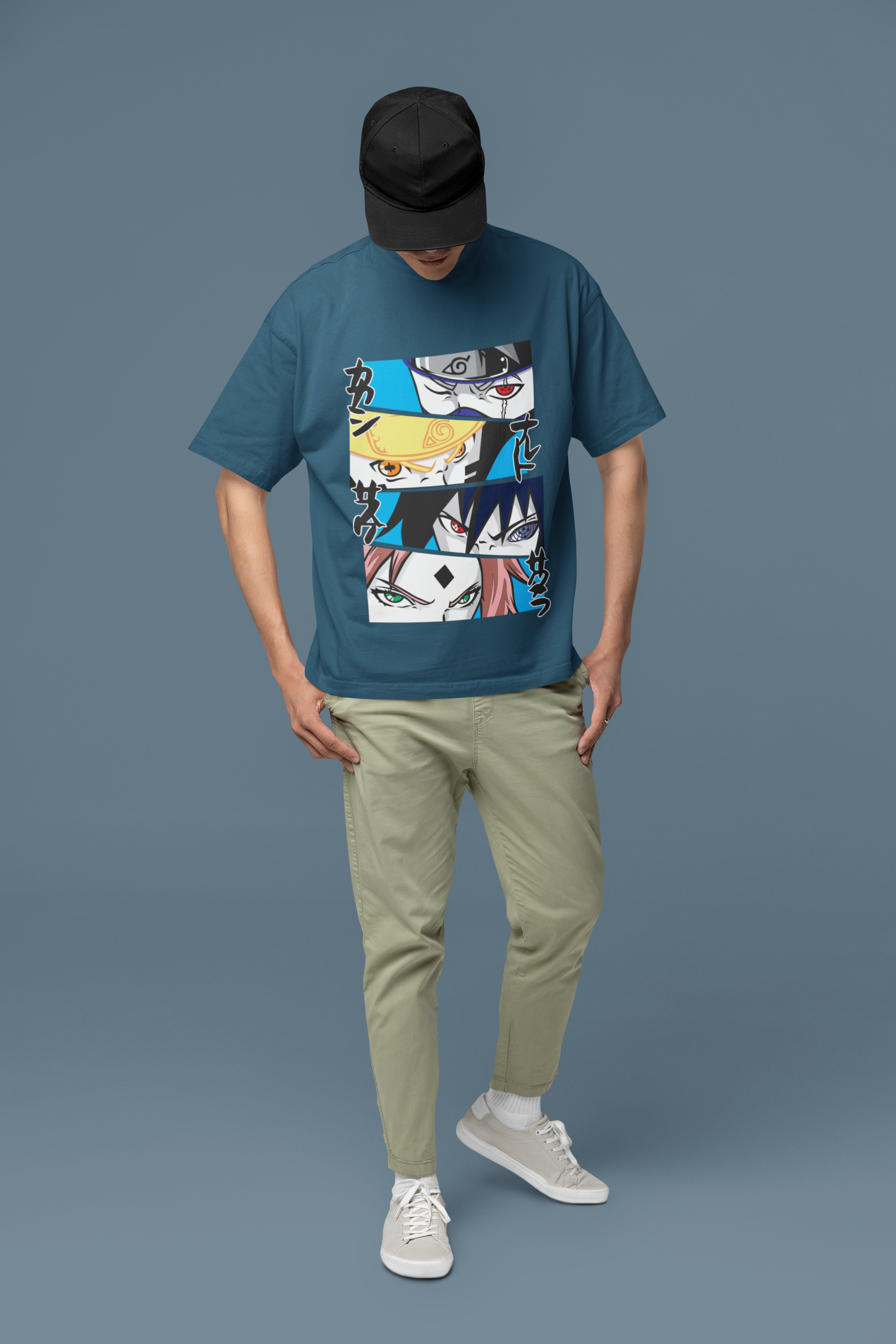 Naruto: Team 07 Oversized T-Shirt